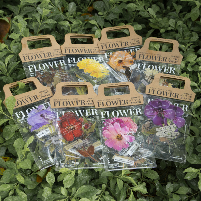 10 Pcs/Pack Corner Flower Hous - Dried Flower Bulk recension och pris