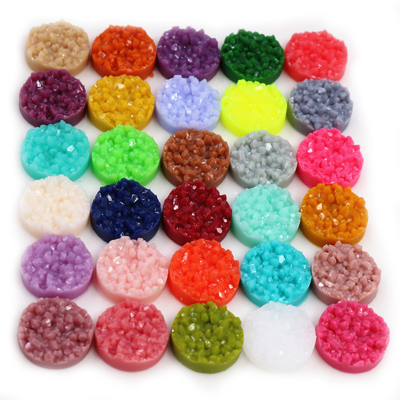 40pcs Resin Druzy Cabochons Do - Resin Craft Projects recension och pris