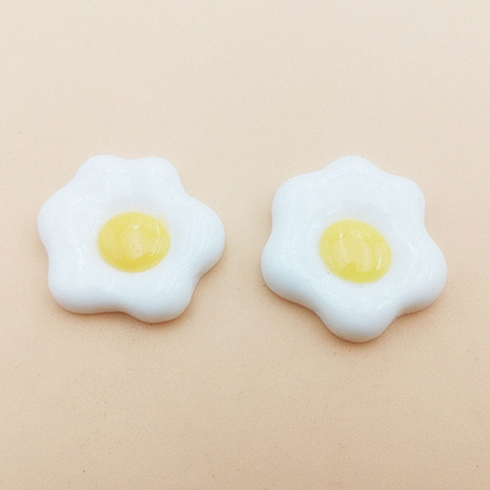 20Pcs Simulated Fried Egg Resi - Resin Craft Material recension och pris