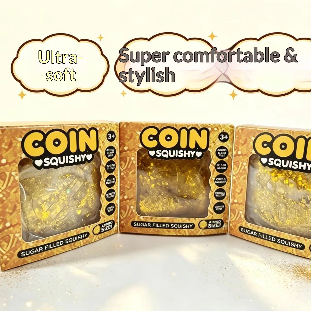12pcs/Full Case 8.5cm Glitter  - Resin Craft Material recension och pris